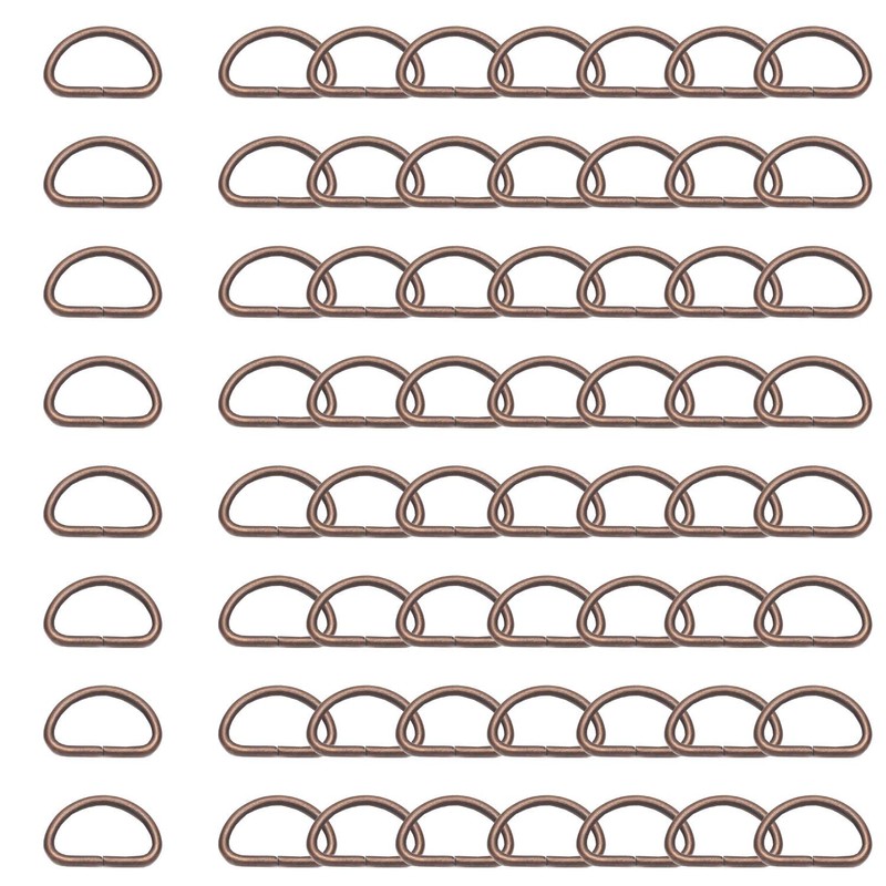Trimming Shop Non Welded Metal D Ring Fasteners Durable Buckles