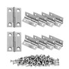 10 PCS 1.75 * 1.25 inches Stainless Steel Mini Small