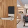HENYIN Digital Door Lock,Unlock with M1 Card, Code and Key,Handle