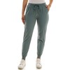 Zac & Rachel Women's Pull On Jogger Pant with Tie