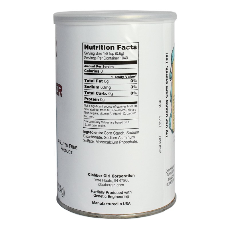 Clabber Girl Baking Powder, 22-Ounce Packages (Pack of 4)