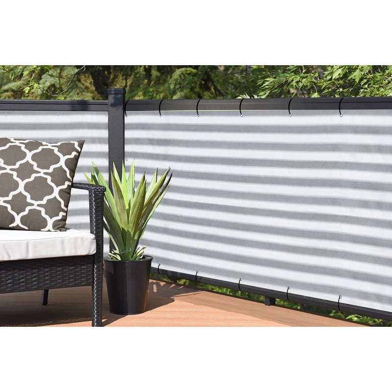 Alion Home© Elegant Privacy Screen Mesh for Backyard, Deck, Patio,