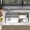 blitzlabs Sink Grid Protector Kitchen Sink Bottom Grid Metal Large