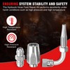 AKM 3Pcs 90 Degree Hydraulic Hose Field Repair Kit,1/4", 3/8",