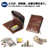 Gofelt Men's Bifold Wallet, Thin Leather, Genuine Leather, Cowhide Leather,