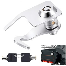 TCMI Motorcycle Saddle Bag tour pack trunk lock & keys Fits for Harley Touring Road King Electra Street Road Glide 1993-2013 Tour pak Latch