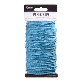 Darice Light Aqua Paper Rope