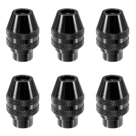 Bestgle 6Pcs Multi Quick Change Keyless Chuck Replacement for Dremel 4486 Rotary Tools 3000 4000 7700 8200