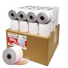 (32 Rolls) 3-ply 3" inch 65' Feet White/Canary/Pink Carbonless Paper