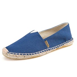 Alexis Leory Classic Canvas Men's Espadrilles, darkblue