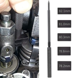 E-cowlboy 3350 Injector Height Gauge Kit for Detroit Diesel Series 50 & 60 Engines, Plastic & Metal Body, Includes 78.2mm, 78.8mm, 80.3mm, 81.0mm & 82.1mm Gauge Blocks, HG - 1590