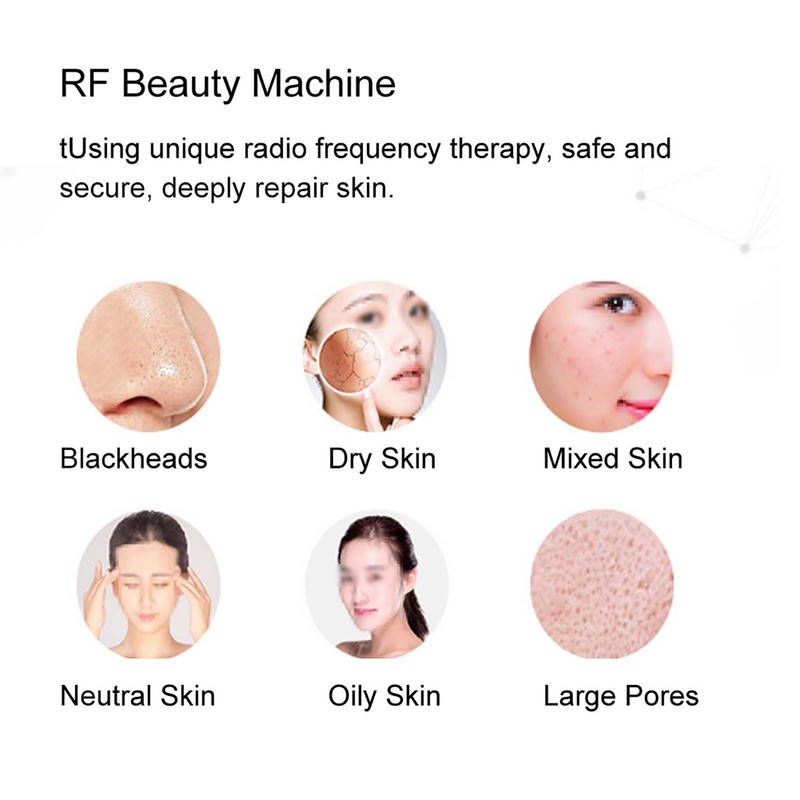 Photon Rejuvenation RF Facial Machine Ultrasonic Lifting Firming Facial Massage