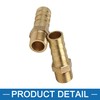 A ABSOPRO Brass Hose Fitting 8 mm Inner Diameter x