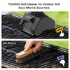 Electric Grill Brush for Outdoor BBQ,Grill Cleaner with 2 Brush
