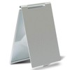G2PLUS Portable Folding Vanity Mirror, Ultra-Slim Aluminum Shell Travel Mirror,