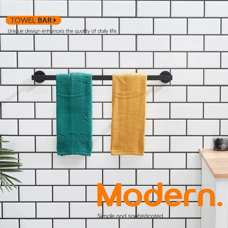 24 Inch Bathroom Towel Bar Bath Towel Rack Kitchen Towel