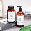 Waterproof Bottle Label Sticker Soap Dispenser Sticker for Bathroom Lotion