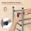 Tajsoon Expandable Shoe Rack for Closet 3 Tier, 28“-41“Adjustable &