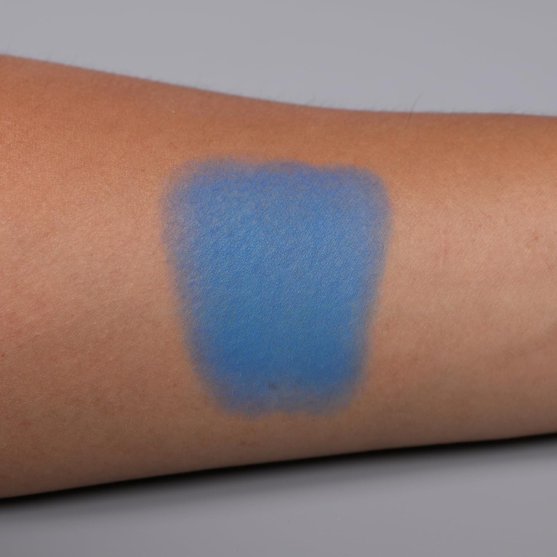 IS'MINE Single Blue Matte Eyeshadow Powder Palette High Pigment, Longwear,
