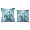 Ymir Norway Mythology Throw Pillow