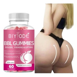 3 Botes Bbl Gummies Nalgotas Caderas Bubotas Buenota!!! Sin Sabor