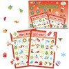 FANCY LAND Christmas Bingo Game for Kids 24 Players Holiday