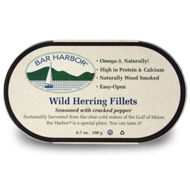 Bar Harbor All Natural Smoked Herring Cracked Pepper oz, 6.7 Ounce