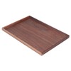 Walnut Wooden Tray Rectangle Serving Tray Tenon Structure Chinese For