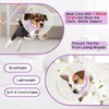 Soft Dog Cone Collar to Stop Licking-Adjustable Comfortable Mesh Recovery