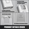 Anti-Cut Heavy Combination Lock, 54 mm Heavy Duty Padlock with