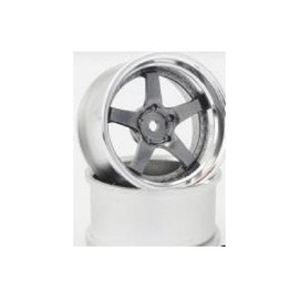 RC-ART SSR Professor SP4 オフセット8 TITAN SILVER(リムメッキ) (2pcs) ART4808TS