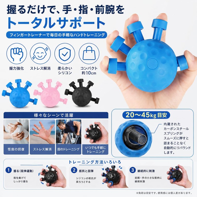 Grip Strength Training Finger Grip Strengthener 2025 Enhanced Version Forearm