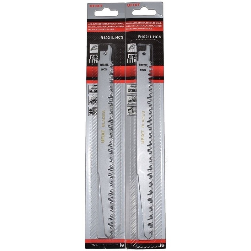 Reciprocating Sabre Saw Blades R1021L 240mm Long High Carbon Steel