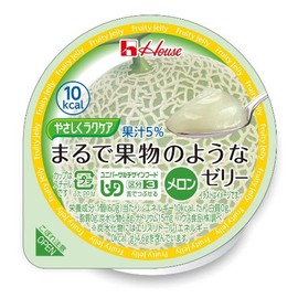 やさしくラクケア 果物のようなゼリーメロン 60g×12個