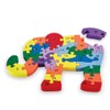 Collections Etc Wooden Elephant Numbered Puzzle - Ages 3+