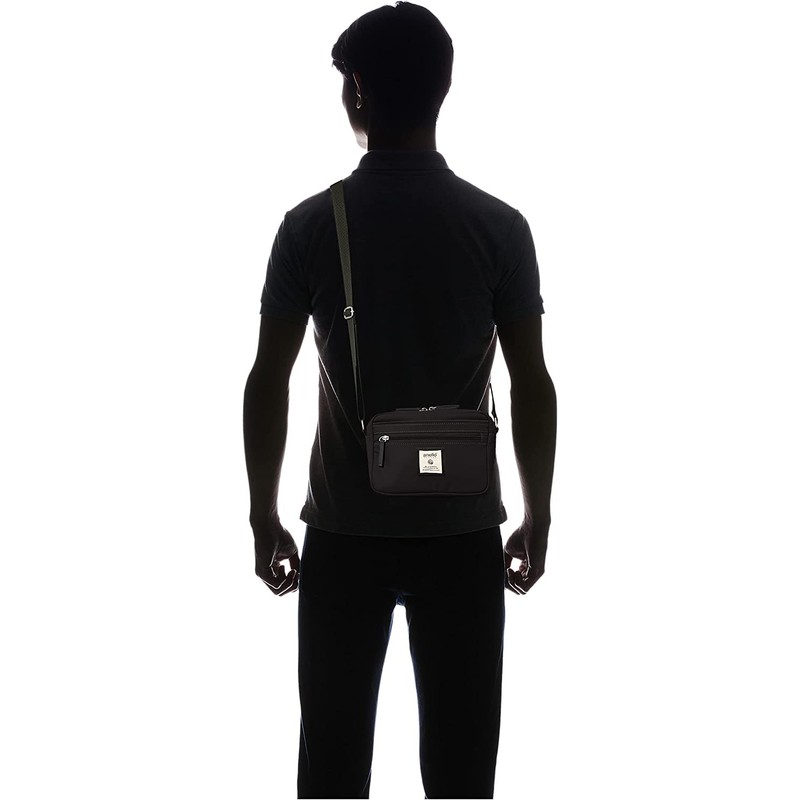 Anello Grande GTM0333Z Mini Shoulder Bag, Multiple Storage, Black