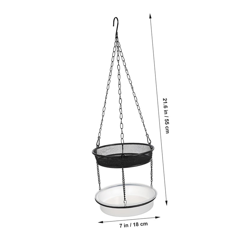 IWOWHERO Hanging Bird Feeder Convenient for Outdoor Use Easy to