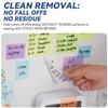 800 Sheets Transparent Sticky Notes with Index Tab, Waterproof &