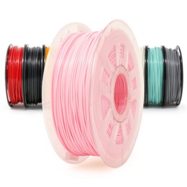 Gizmo Dorks Low Odor ABS 3D Printer Filament 1.75mm 1kg, Pink
