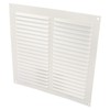 Amig - Square Aluminium Ventilation Grille with Mosquito Net |