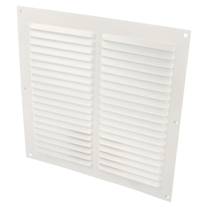 Amig - Square Aluminium Ventilation Grille with Mosquito Net |