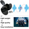 AQUAMAN Boat Outboard Propeller 10 1/2x13 for Mercury Engine 25/30/35/40/45/50/55/60/70HP,13