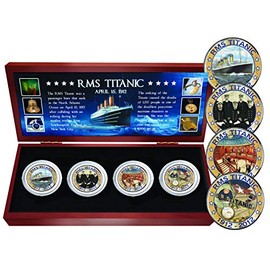 The Matthew Mint Titanic Four Coin Set