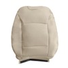 UINIEBOOM Driver Perforated Leather Top Back Seat Cover, Replacement Tan
