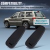 Rear Window Hinge Set Liftgate Glass Hinge Replacement for Jeep