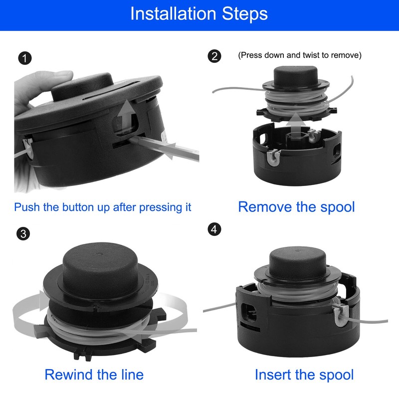 MOCW 5 Pcs 25-2 Trimmer Head for Stihl FS55 FS56