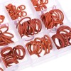 225pz/kit 15 Tamaños O-ring Sello Anillo Goma Junta Estuche