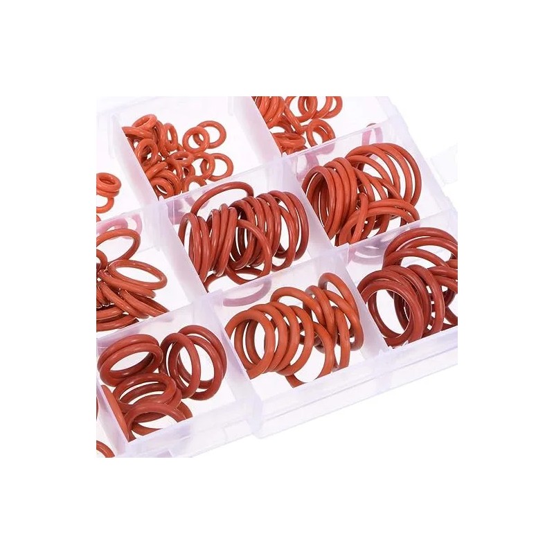 225pz/kit 15 Tamaños O-ring Sello Anillo Goma Junta Estuche