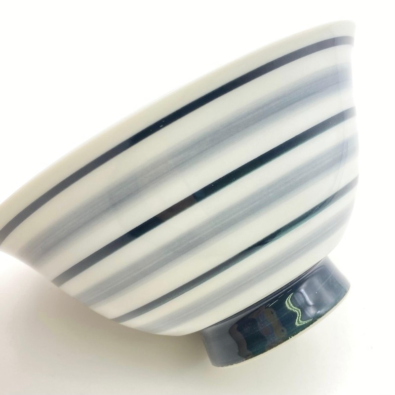 Hasami Ware 480048 Rice Bowl, Rice Bowl, Large, Approx. 5.1