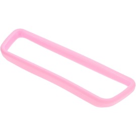 Protector Marco Espejo Retrovisor Trasero para Coche Compatible Model Y Funda de Silicona Rosa Resistente y Ligera Decoración Interior con Acabado Bordes Ásperos